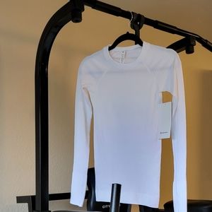 NWT - White Lululemon Restless Pullover- 2